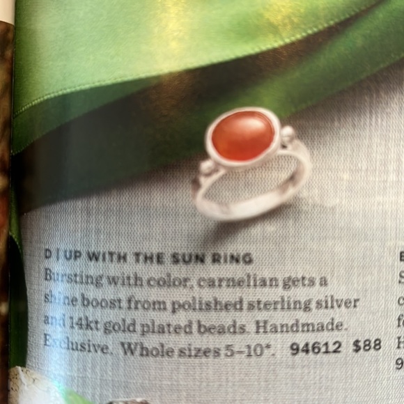 New SundanceUp With The Sun ring - Picture 5 of 5